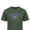 ADULT T-SHIRT | NVY APL GLS/FLG/SCT
