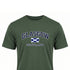 ADULT T-SHIRT | NVY APL GLS/FLG/SCT