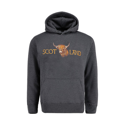 ADULT HOODIE | EMB SCT(BULL FACE)LND