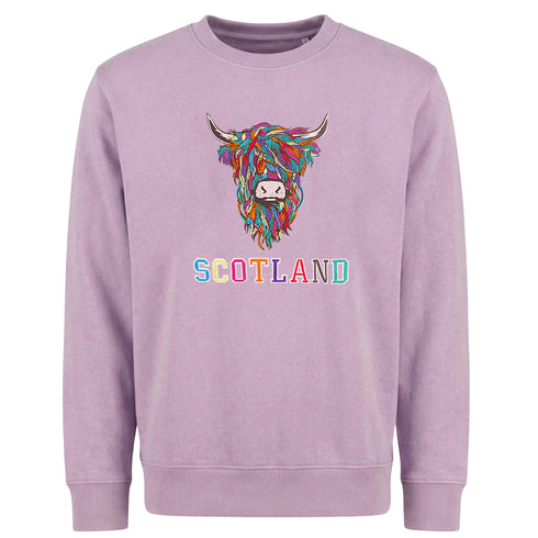 ADULT SWEATSHIRT | EMB MLT COW 2