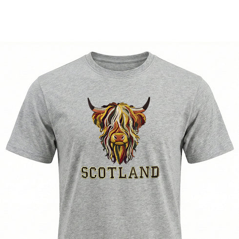 ADULT T-SHIRT | EMB MLT COW 8