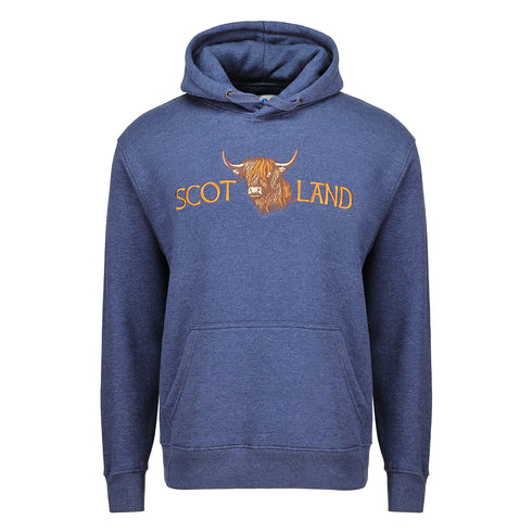 ADULT HOODIE | EMB SCT(BULL FACE)LND