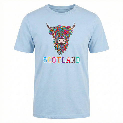 ADULT T-SHIRT | EMB MLT COW 2