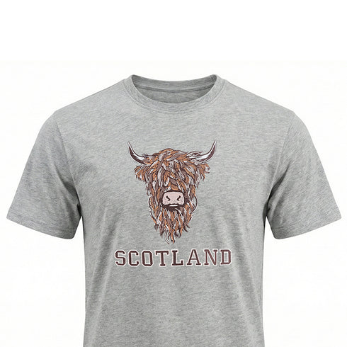 ADULT T-SHIRT | EMB BR COW 1