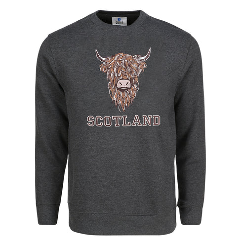 ADULT SWEATSHIRT | SP BR COW 1