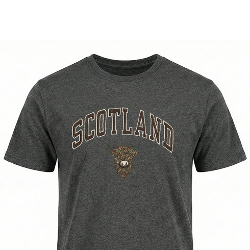 LADIES T-SHIRT | EMB SCT/BR COW 1