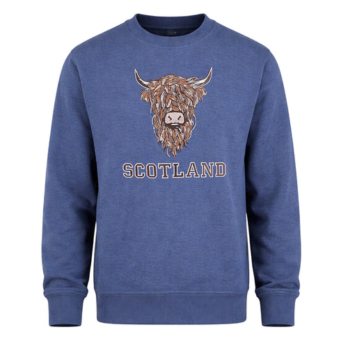 ADULT SWEATSHIRT | SP BR COW 1