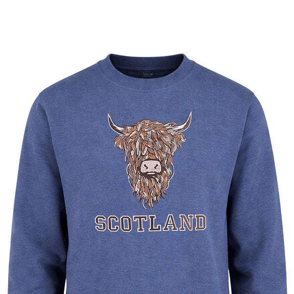 ADULT SWEATSHIRT | SP BR COW 1