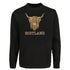 ADULT SWEATSHIRT | EMB BR COW 5