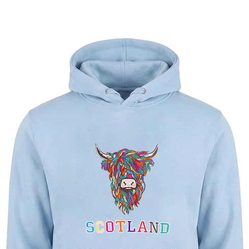 ADULT HOODIE | EMB MLT COW 2