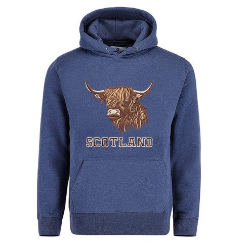 ADULT HOODIE | EMB BULL FACE