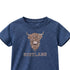 KIDS T-SHIRT | EMB BR COW 1