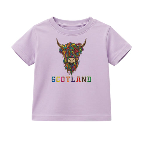 KIDS T-SHIRT | EMB MLT COW 2