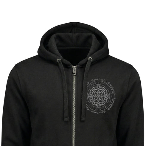 ADULT ZIPPER | EMB CIRCLE CELTIC
