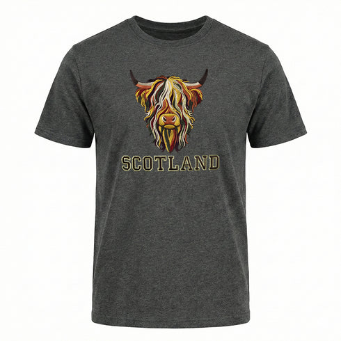 ADULT T-SHIRT | EMB MLT COW 8