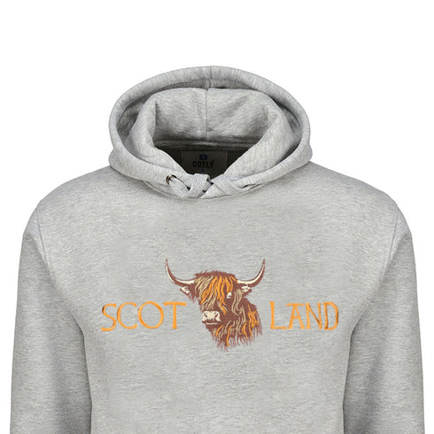 ADULT HOODIE | EMB SCT(BULL FACE)LND