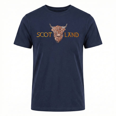 ADULT T-SHIRT | EMB SCOT(BR COW 1)LAND