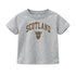 KIDS T-SHIRT | EMB SCT/BR COW 1