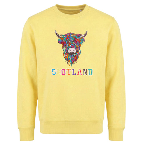 ADULT SWEATSHIRT | EMB MLT COW 2