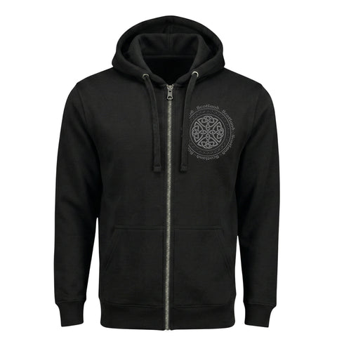 ADULT ZIPPER | EMB CIRCLE CELTIC