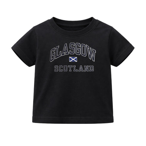 KIDS T-SHIRT | NVY APL GLS/FLG/SCT