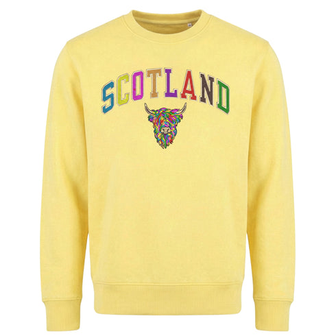 ADULT SWEATSHIRT | EMB SCT/MLT COW 2