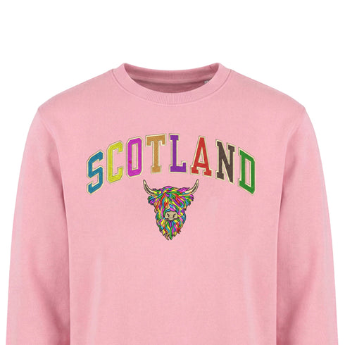 ADULT SWEATSHIRT | EMB SCT/MLT COW 2