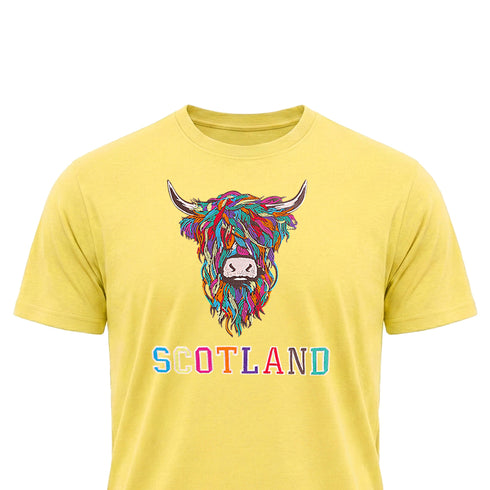 ADULT T-SHIRT | EMB MLT COW 2