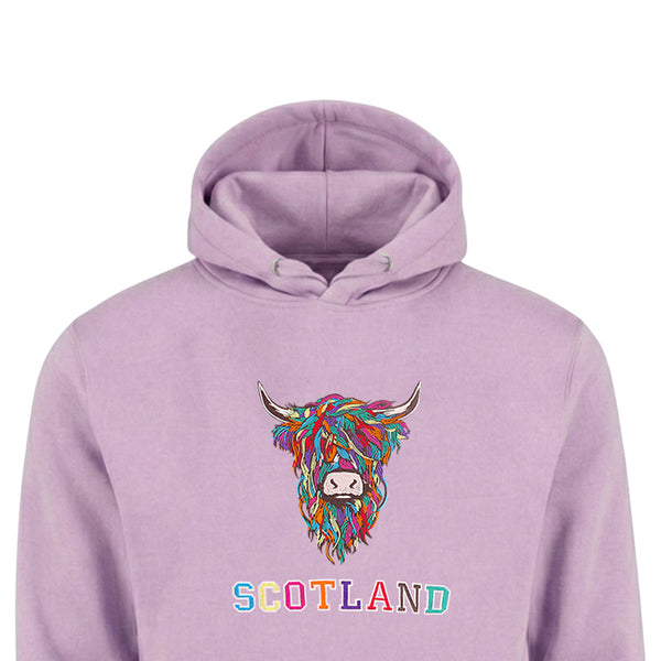 ADULT HOODIE | EMB MLT COW 2