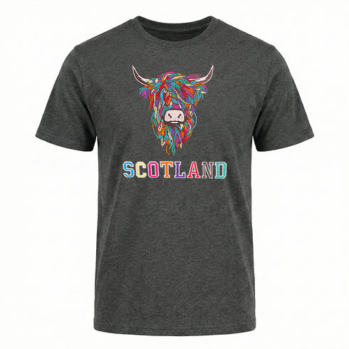 ADULT T-SHIRT | EMB MLT COW 2