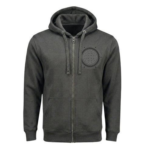 ADULT ZIPPER | EMB CIRCLE CELTIC