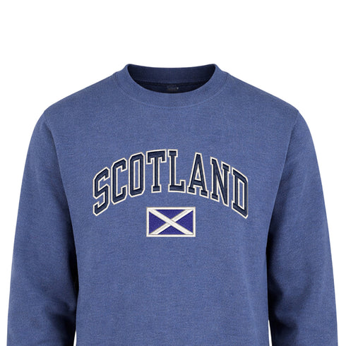 ADULT SWEATSHIRT | NVY APL SCT/FLG