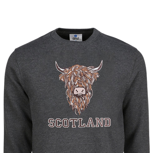 ADULT SWEATSHIRT | SP BR COW 1