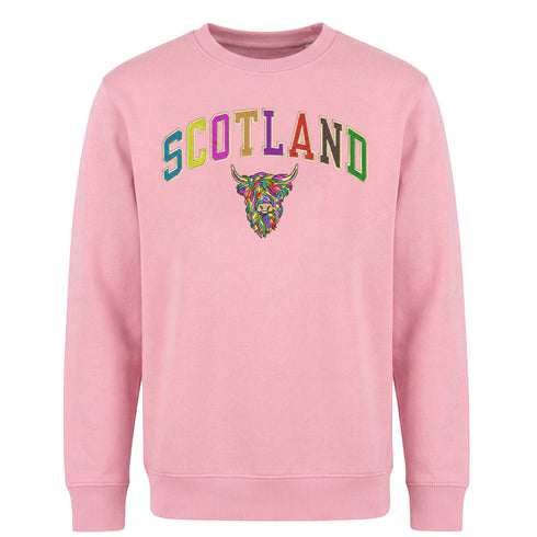 ADULT SWEATSHIRT | EMB SCT/MLT COW 2