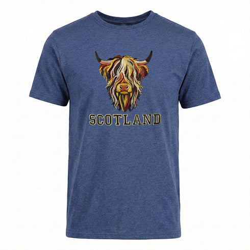 ADULT T-SHIRT | EMB MLT COW 8