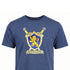 ADULT T-SHIRT | EMB SHIELD LION