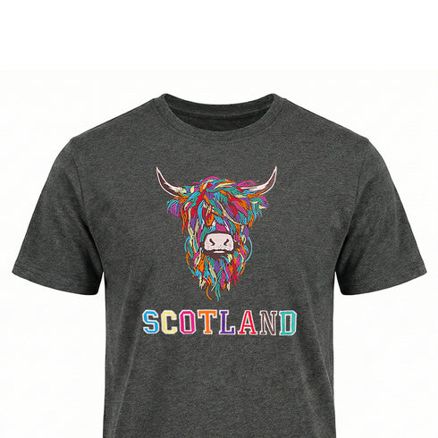ADULT T-SHIRT | EMB MLT COW 2