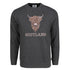 ADULT SWEATSHIRT | EMB BR COW 1