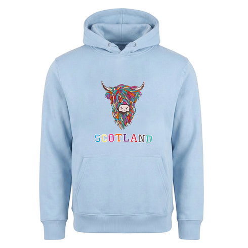 ADULT HOODIE | EMB MLT COW 2