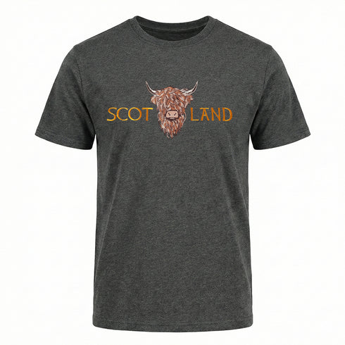 ADULT T-SHIRT | EMB SCOT(BR COW 1)LAND
