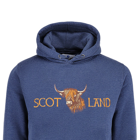 ADULT HOODIE | EMB SCT(BULL FACE)LND