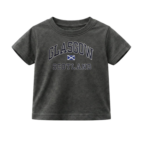 KIDS T-SHIRT | NVY APL GLS/FLG/SCT