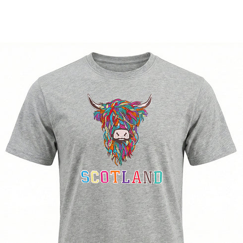 ADULT T-SHIRT | EMB MLT COW 2