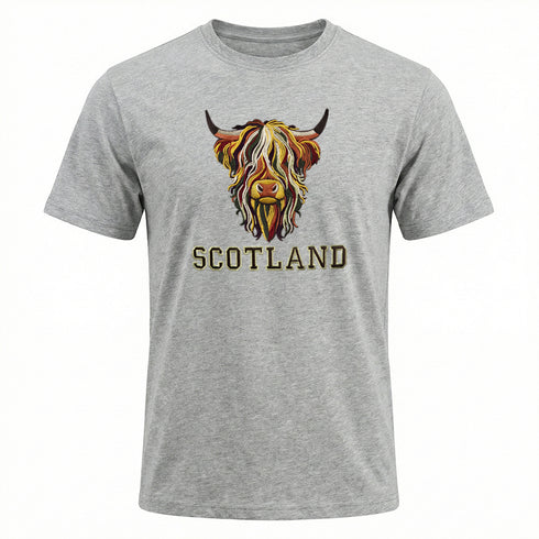 ADULT T-SHIRT | EMB MLT COW 8