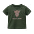 KIDS T-SHIRT | EMB BR COW 1