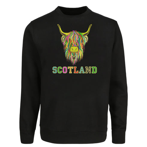 ADULT SWEATSHIRT | EMB MLT COW 6